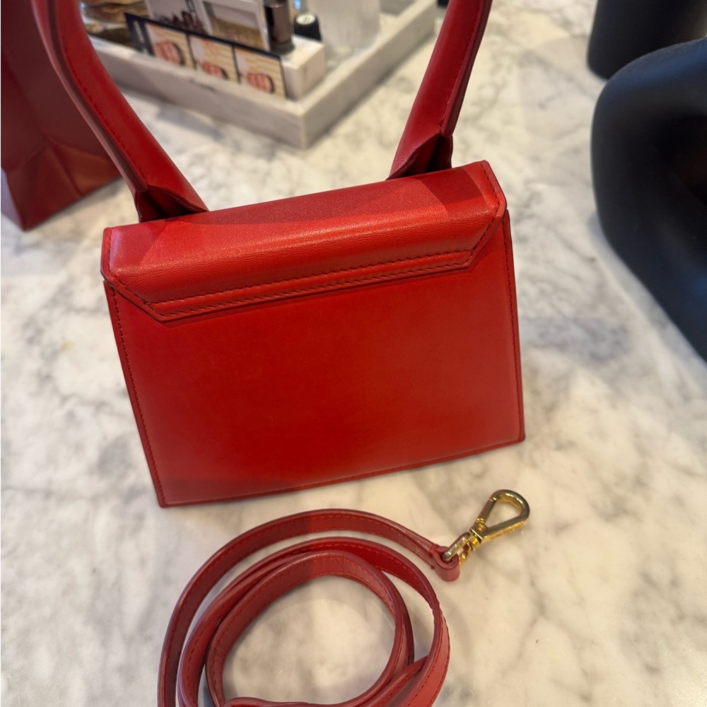 Jacquemus Bold Red Mini Bag - Picture 4 of 5